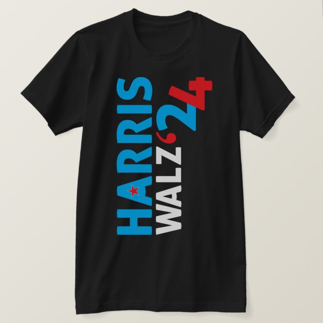 Harris Walz 2024 T-Shirt (Design Front)