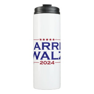 Harris Walz 2024  Thermal Tumbler