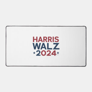 Harris walz 2024 trending design desk mat
