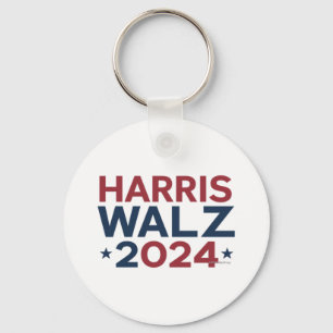 Harris walz 2024 trending design key ring