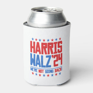 HARRIS WALZ 2024 - We're Not Going Back  Can Cooler