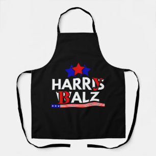 Harris Walz 24 Harry Balz 2024 Meme Democratics Apron