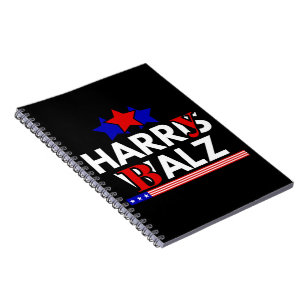 Harris Walz 24 Harry Balz 2024 Meme Democratics Notebook