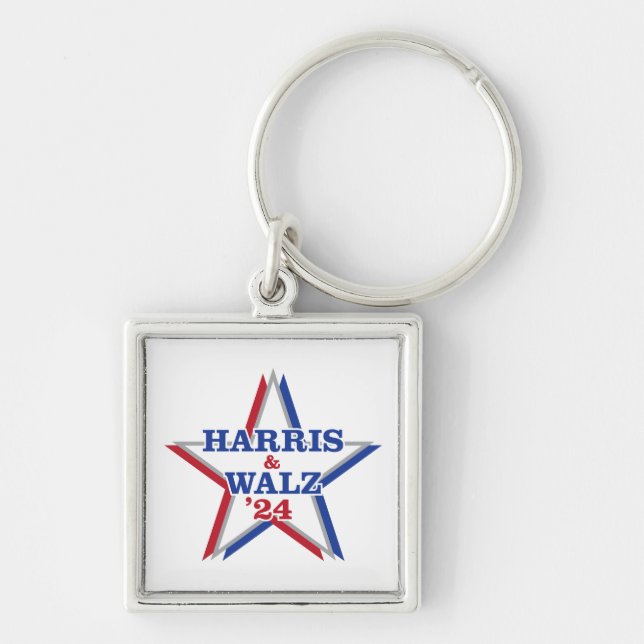 HARRIS & WALZ '24 keychain (Front)