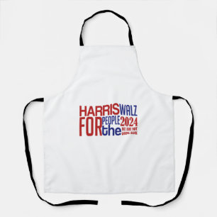 harris walz  apron