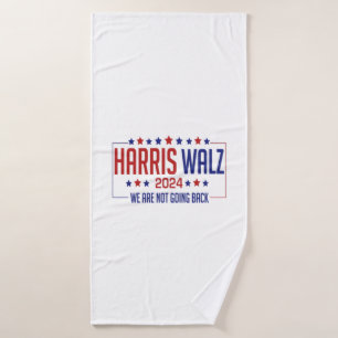 harris walz bath towel