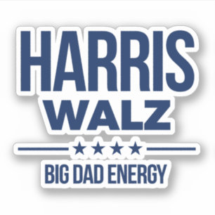 Harris Walz Big Dad Energy