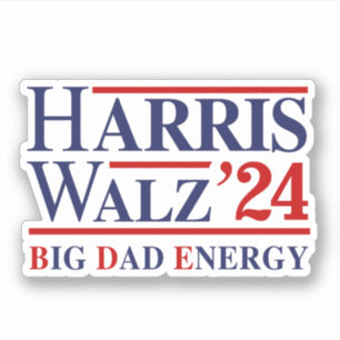 Harris Walz Big Dad Energy