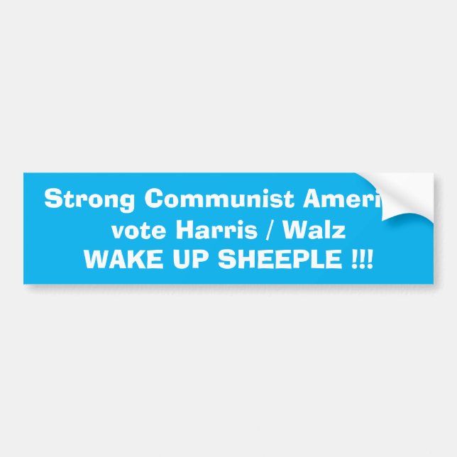 HARRIS WALZ BUMPER STICKER (Front)