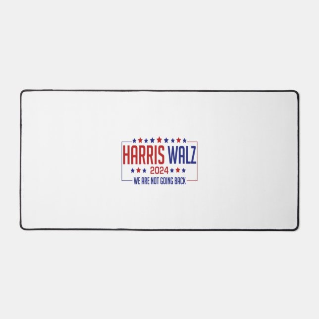 harris walz  desk mat (Front)