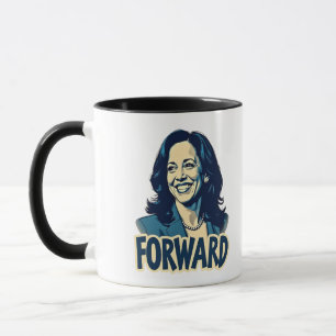 Harris Walz Election 2024 Forward Gift Mug