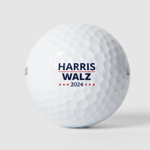 Harris Walz Election 2024 III Golf Balls