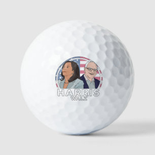 Harris Walz Election Golf Balls