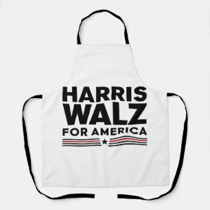 harris walz for america apron