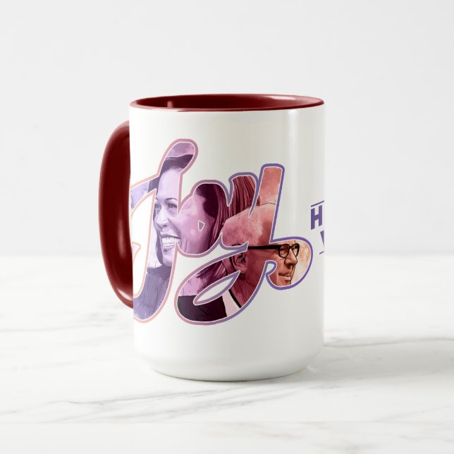 Harris Walz Joy Mug (Front Left)