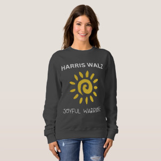 Harris Walz Joyful Warrior Sweatshirt