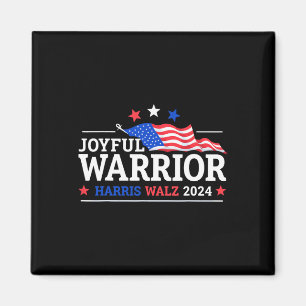 Harris Walz Joyful Warriors Kamala Harris Tim Walz Magnet