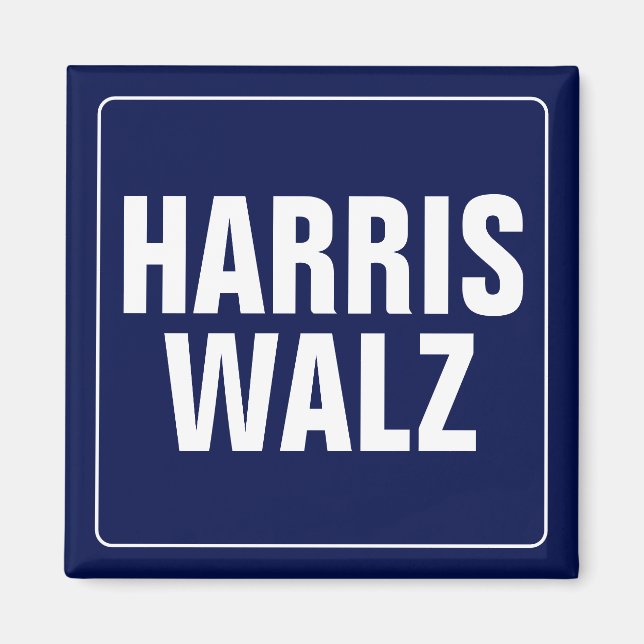 Harris-Walz  Magnet (Front)