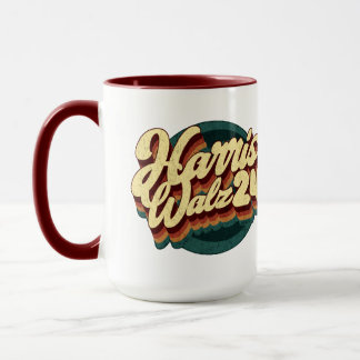 Harris Walz Retro Mug