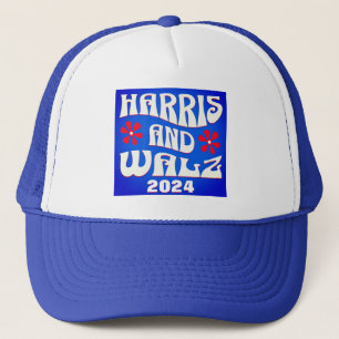 Harris & Walz Retro Trucker Hat