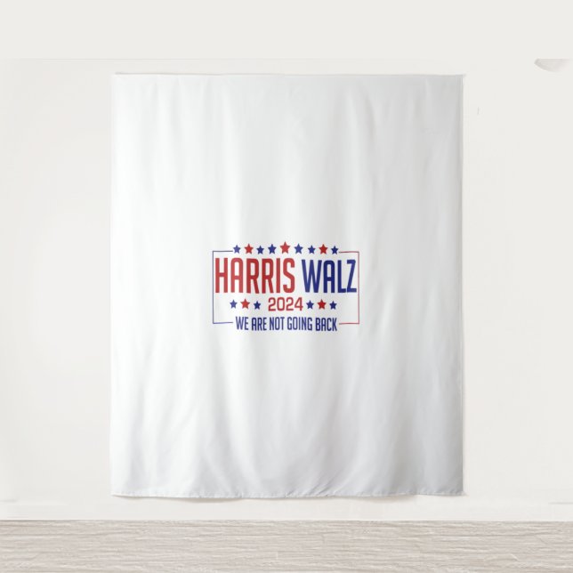 harris walz  tapestry (Front)