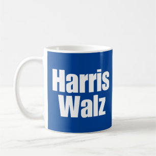 Harris Walz Text Coffee Mug