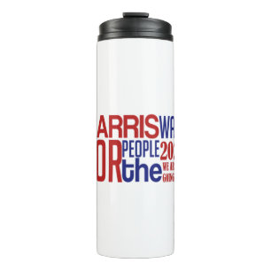 harris walz thermal tumbler