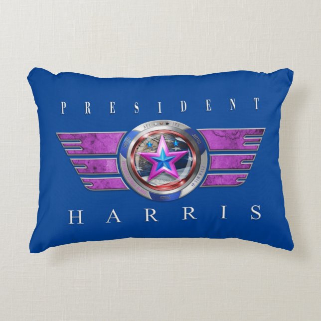 Harris/Walz Wing Medallion Decorative Cushion (Front)