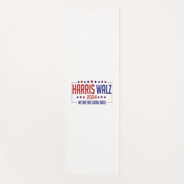 harris walz  yoga mat (Front)