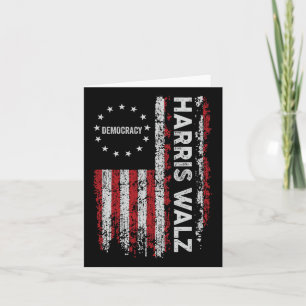 Harris WAlzheimer 2024 Harris Waltz Vp President 4 Card