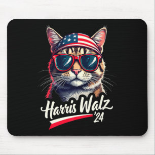 Harris Wheimer 2024 Kamala Cat Lady Harris 2024 Pr Mouse Pad