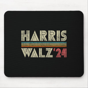 Harris Wheimer 24 Vintage Retro Stripes Fun 2024 Mouse Pad