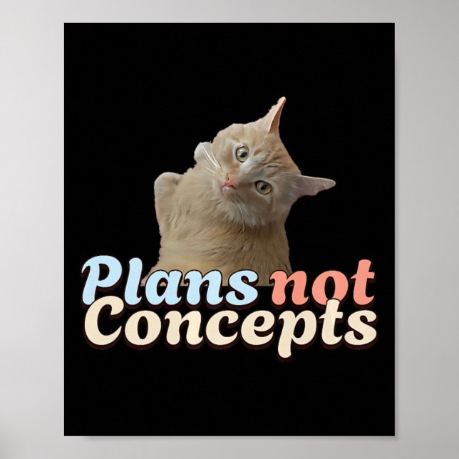 Harris Wheimer Cat Says Vote Plans Not Concept Of  Poster (Front)