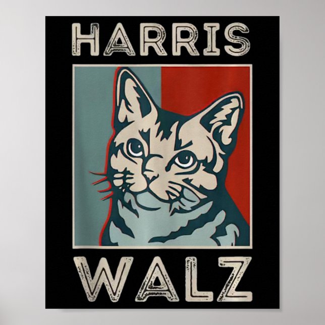 Harris Wheimer Funny Cat Tank Top  Poster (Front)