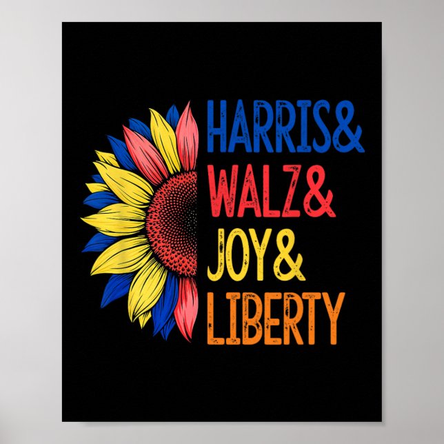 Harris Wheimer Joy Liberty - Harris Waltz 2024 Ret Poster (Front)