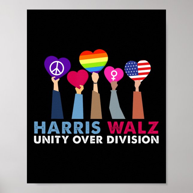 Harris Wheimer Obviously Unity Over Division Harri Poster (Front)