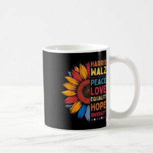 Harris Wheimer Peace Love Equality Hope Diversity  Coffee Mug