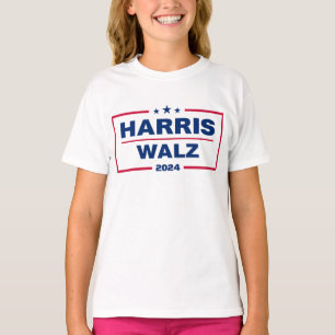 Harris Wlaz 2024 Kamala Harris Tim Walz Election T-Shirt