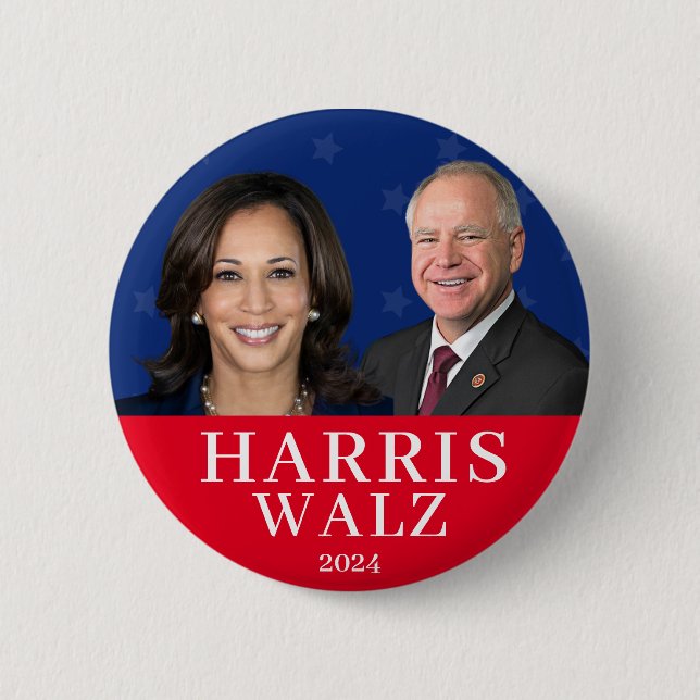 Harris Wlaz  6 Cm Round Badge (Front)