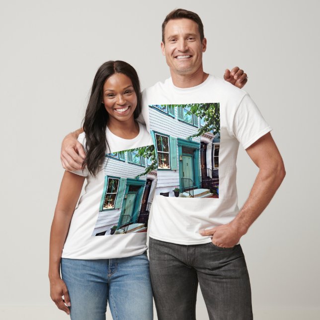 Harrisburg PA - Building with Green Door T-Shirt (Unisex)