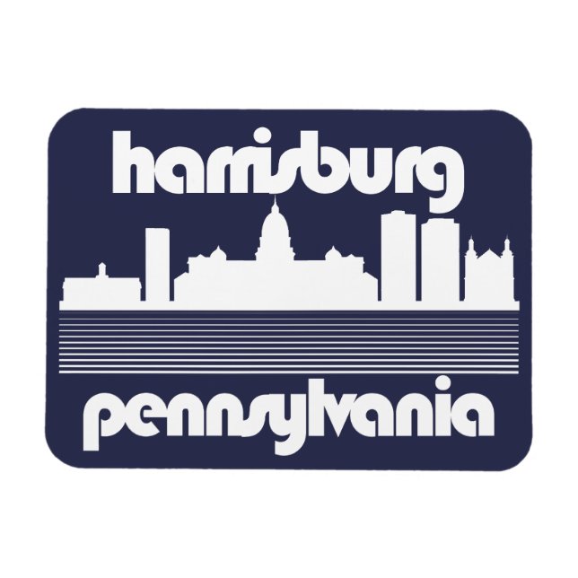 Harrisburg,Pennsylvania Magnet (Horizontal)