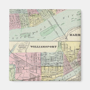 Harrisburg, Williamsport, Erie, Scranton Magnet