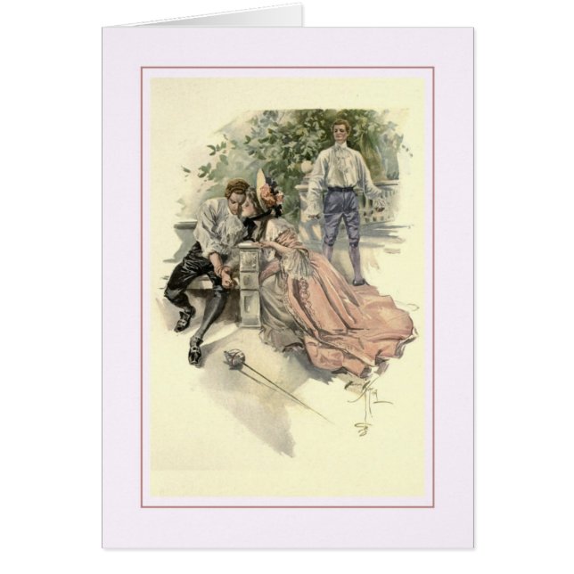 Harrison Fisher illustration (Front)