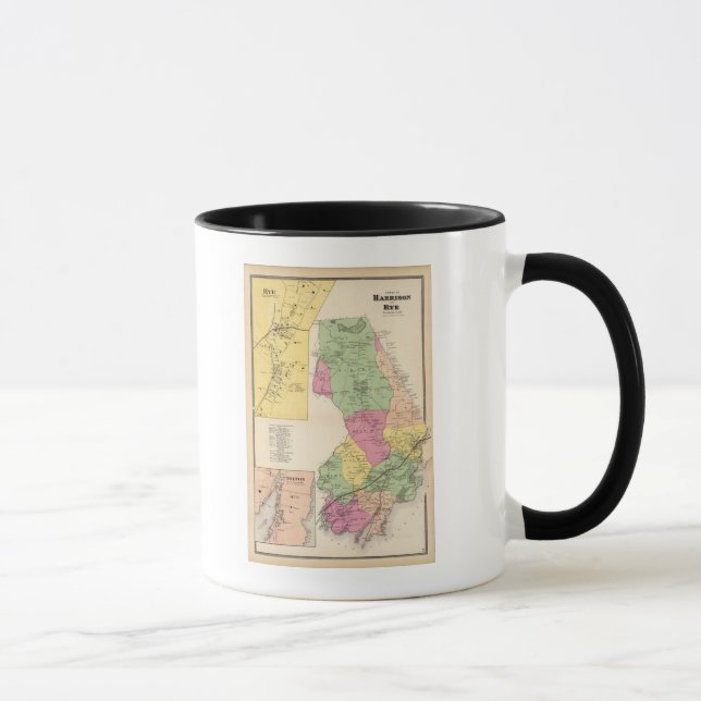 Harrison, Rye towns Mug (Right)