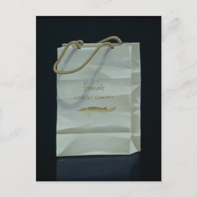 Harrods Caviar Bag 1989 Postcard (Front)