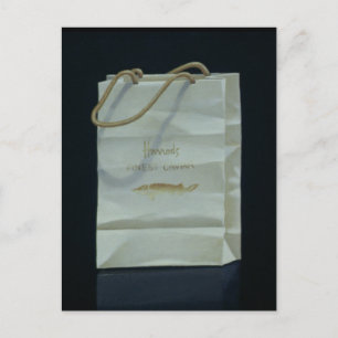 Harrods Caviar Bag 1989 Postcard