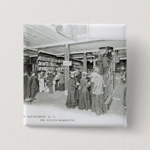 Harrods Provision Department, c.1901 15 Cm Square Badge