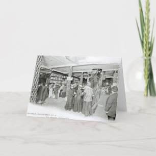 Harrods Provision Department, c.1901 Card