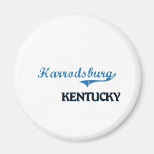 Harrodsburg Kentucky City Classic Magnet