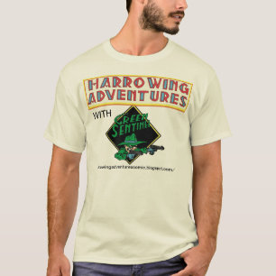 Harrowing Adventures with the Green Sentinel! T-Shirt